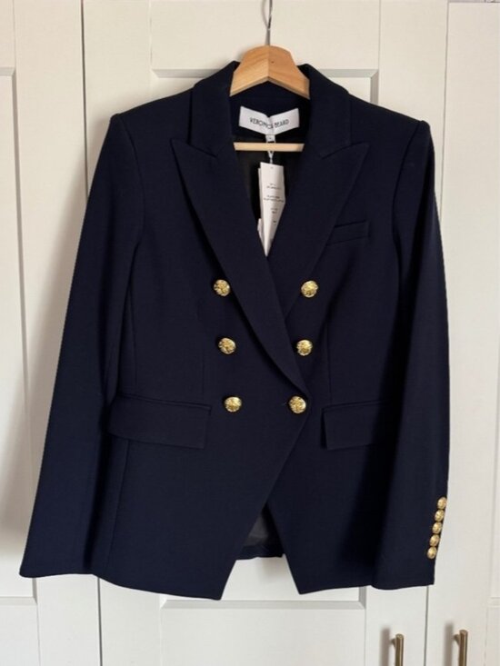 Veronica Beard Jackets & Blazers - Veronica Beard Miller Dickey Jacket Navy Size 6